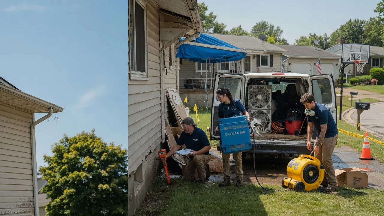 Ceiling Leak Cleanup in Marenisco, MI near me